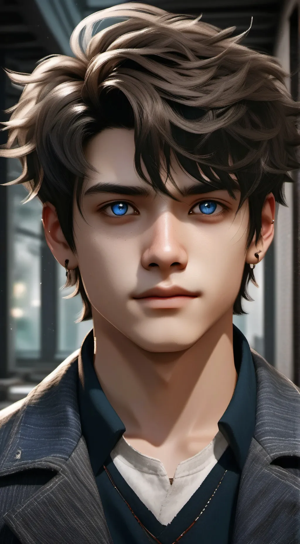 ai character: arron background