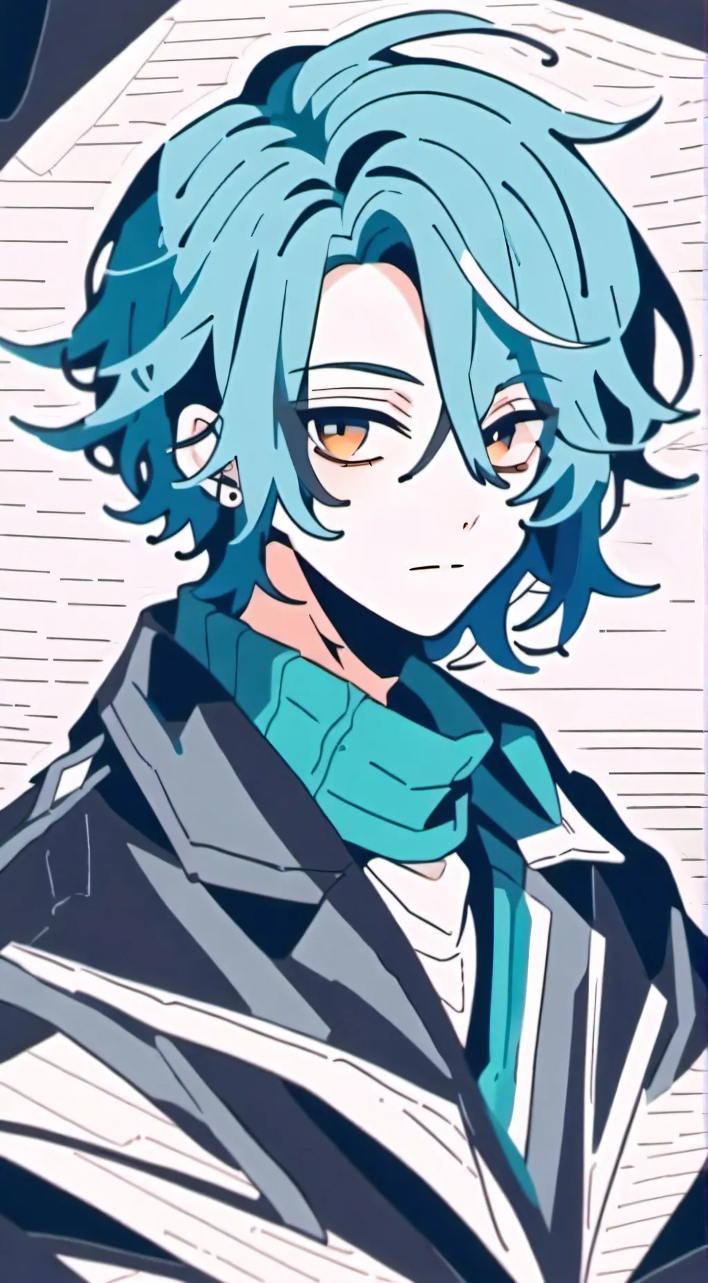 ai character: Noah(sprunki) background