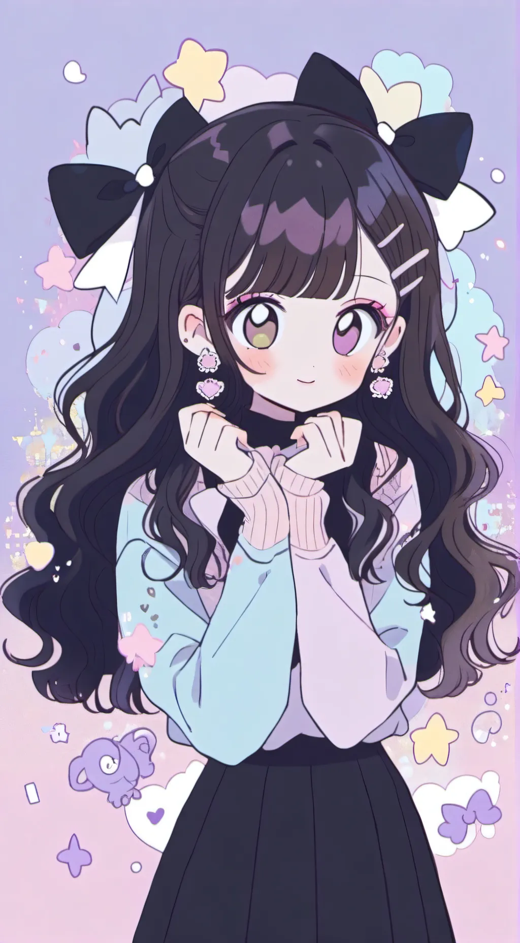 ai character: The mean girl background