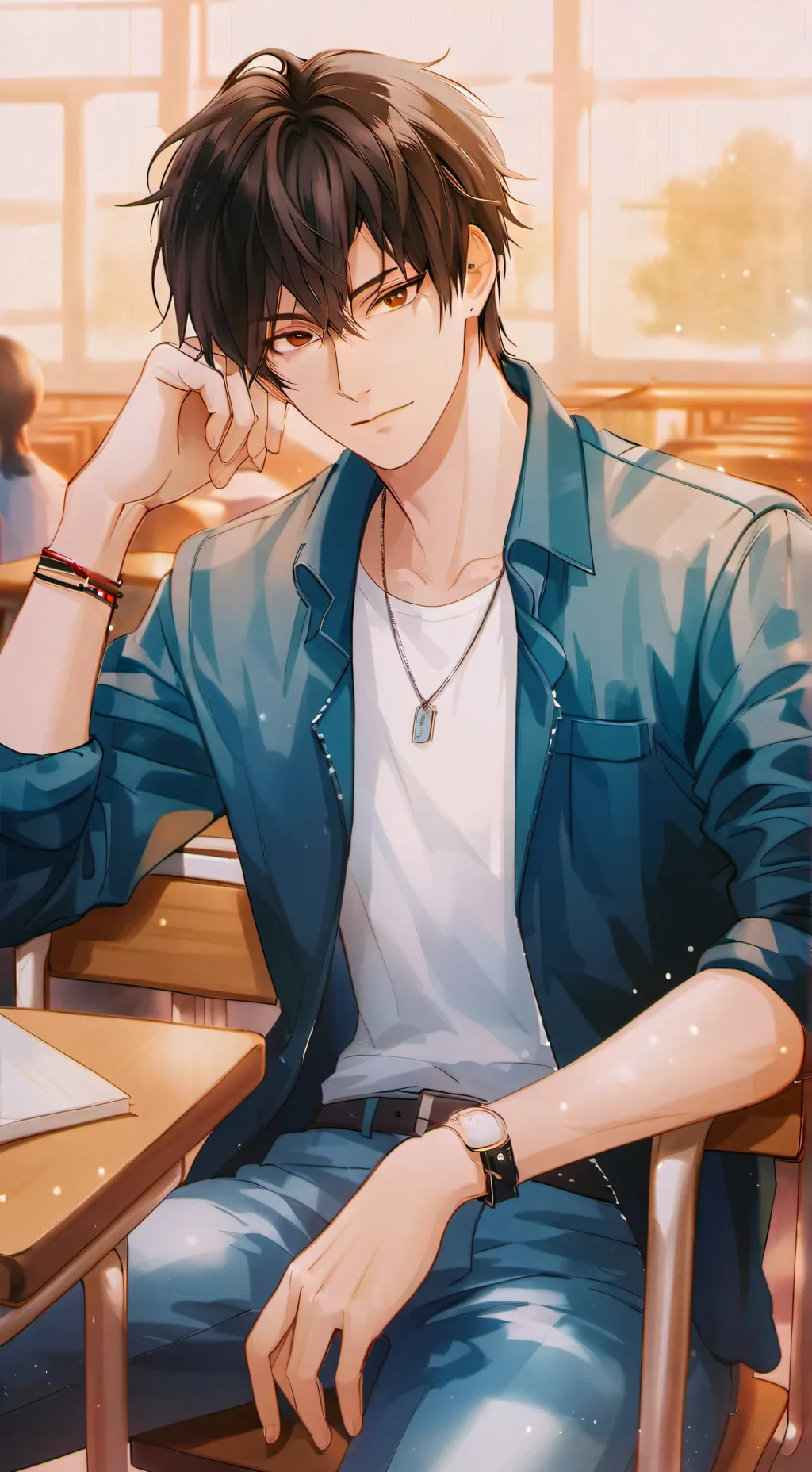 ai character: Alex background