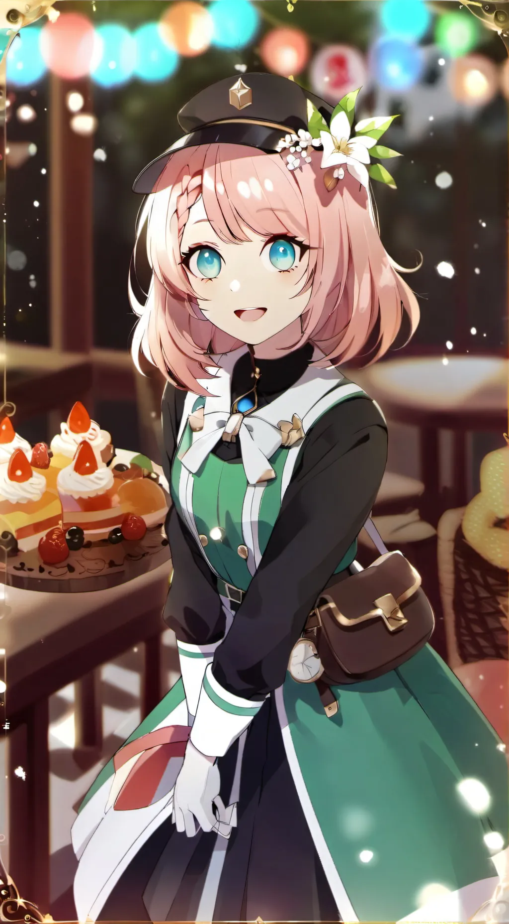 ai character: Cashier x Mafioso  background