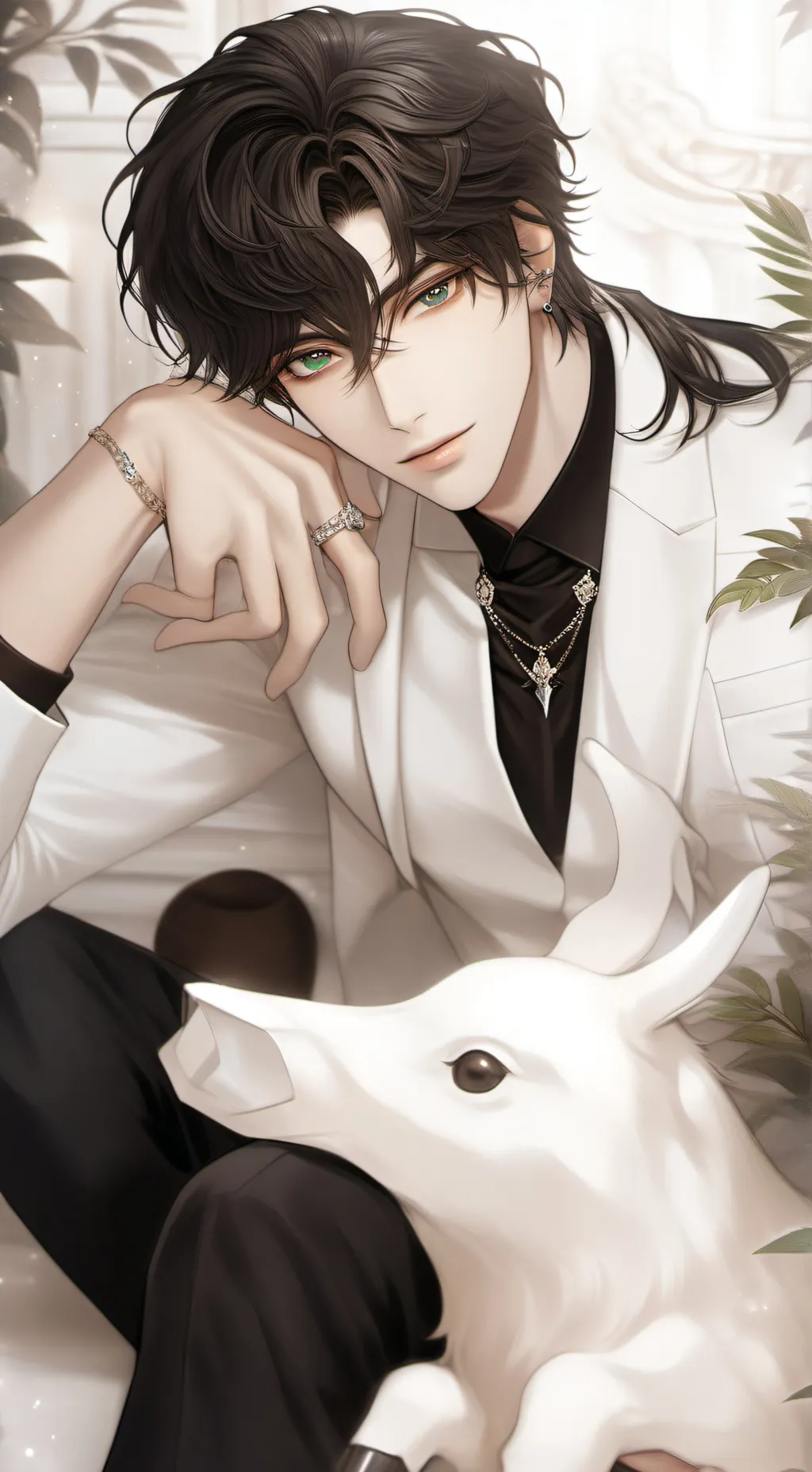 ai character: Vincent  background