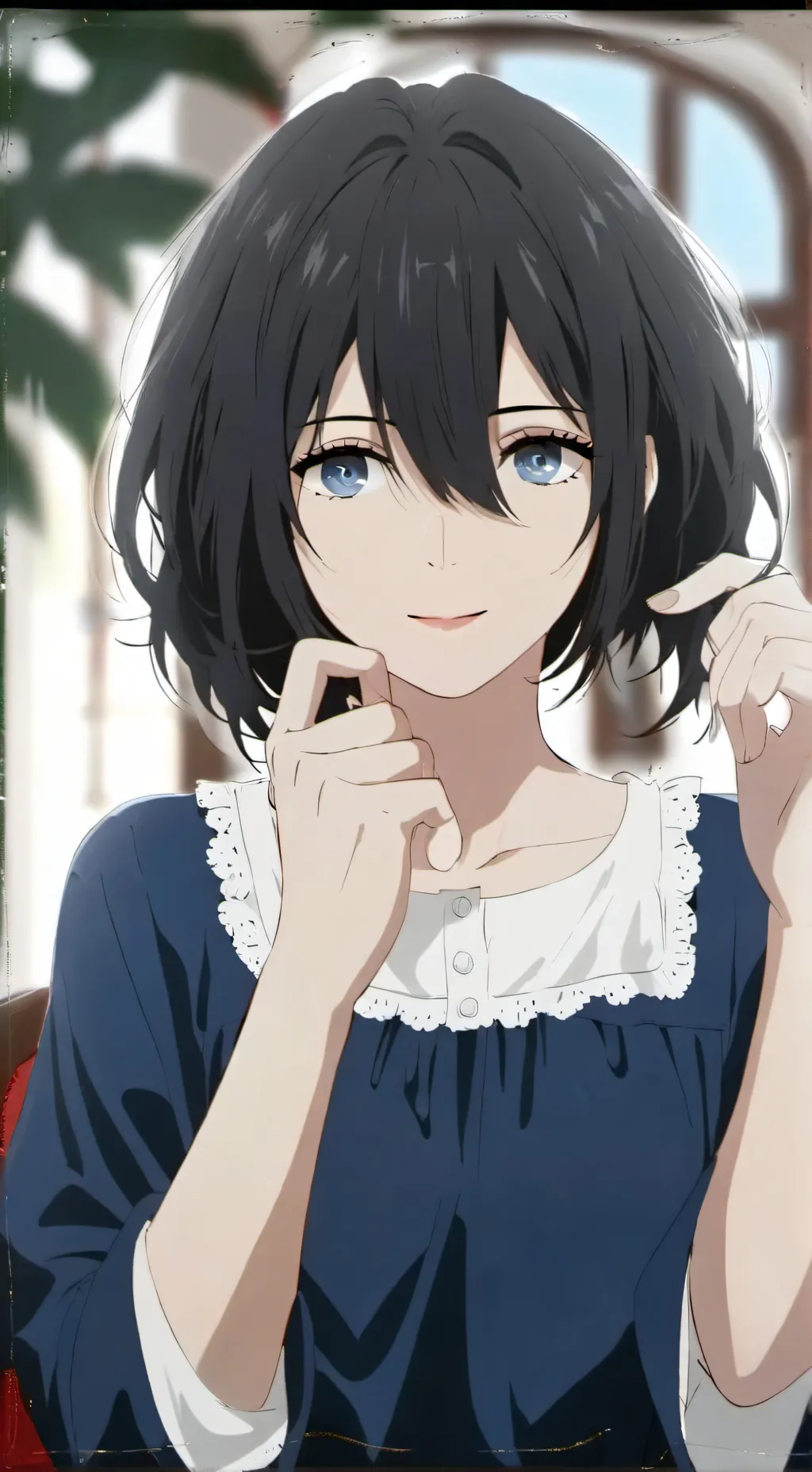 ai character: Romina  background