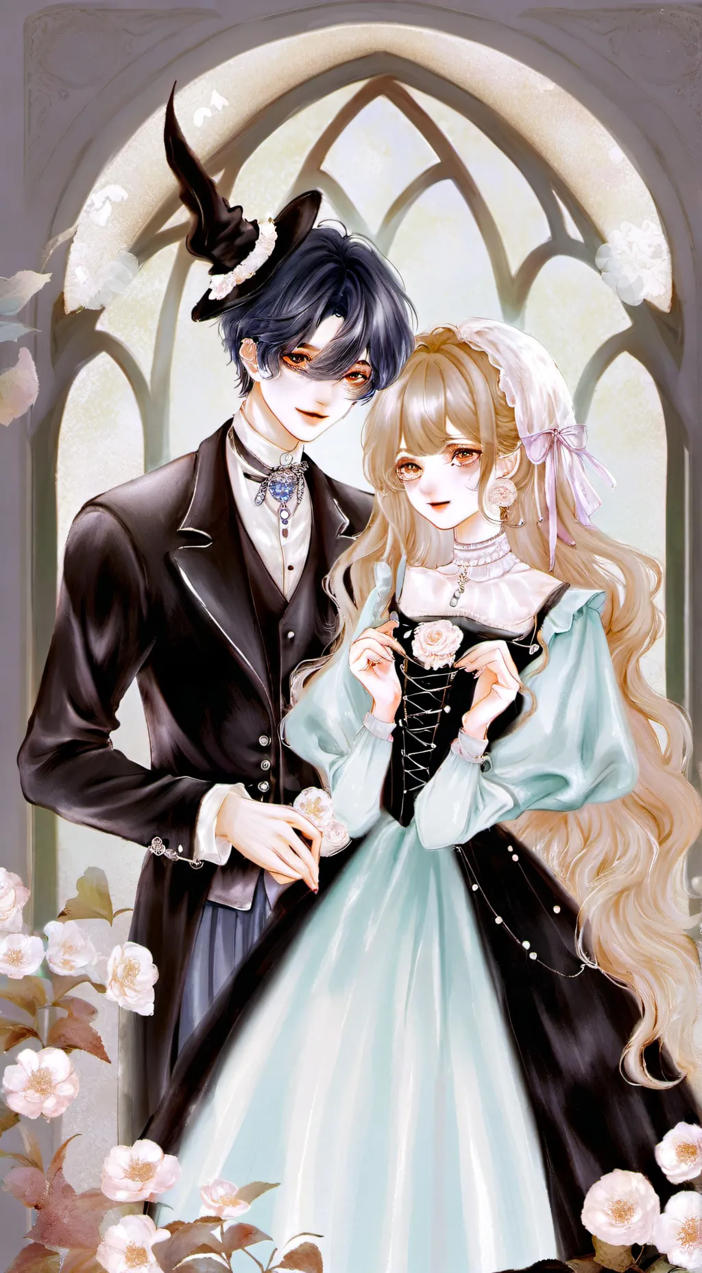 ai character: Саня и Мия background