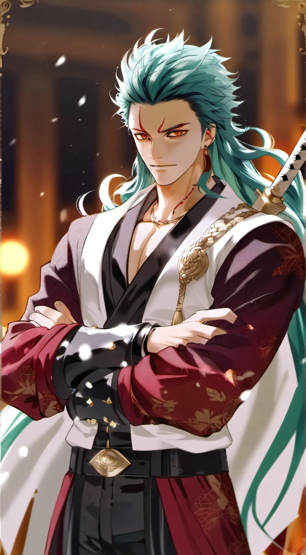 ai character: Roronoa Zoro background