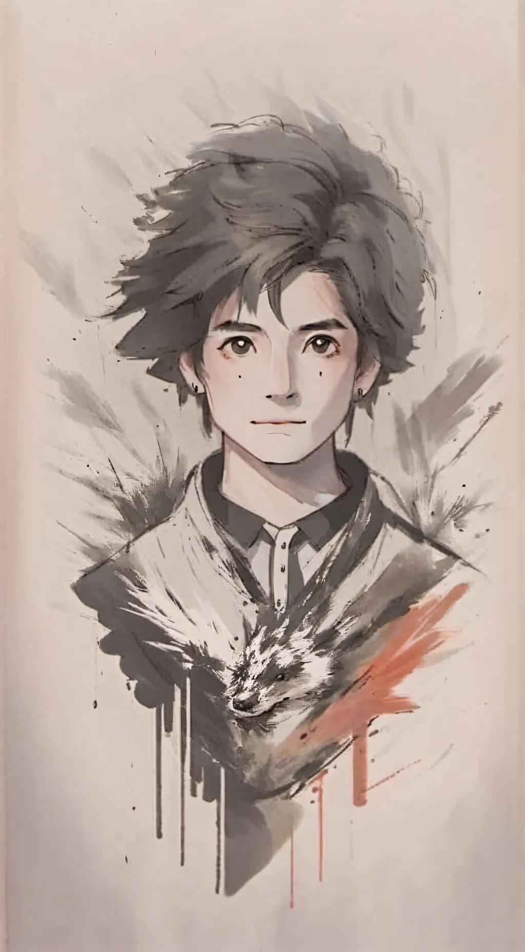 ai character: Kai  background