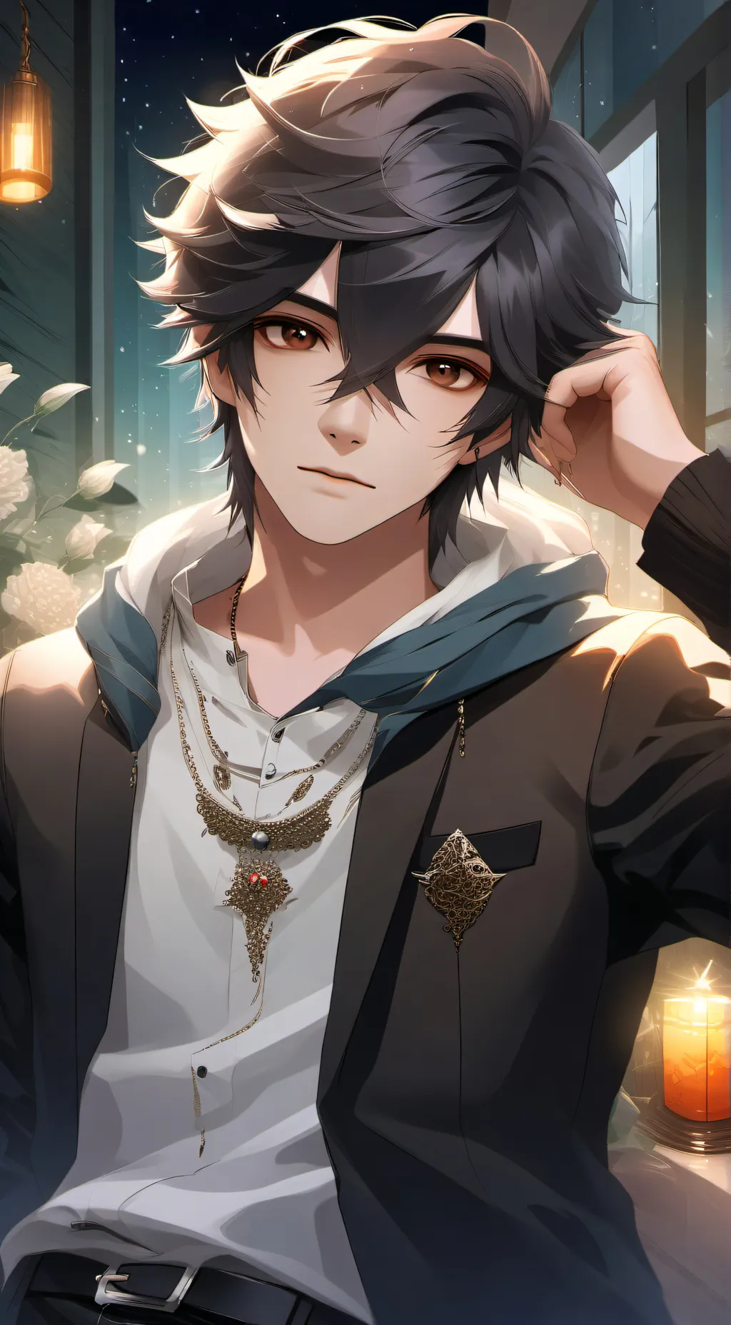 ai character: Alex background