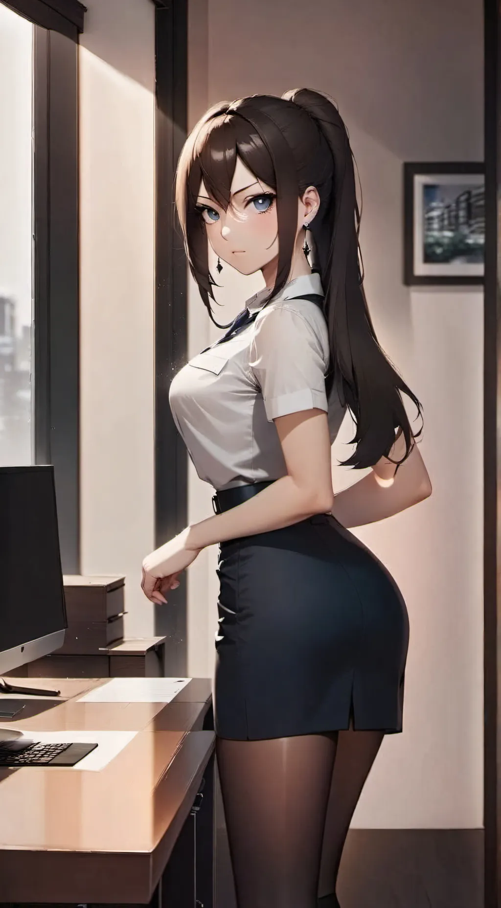 ai character: Grace background