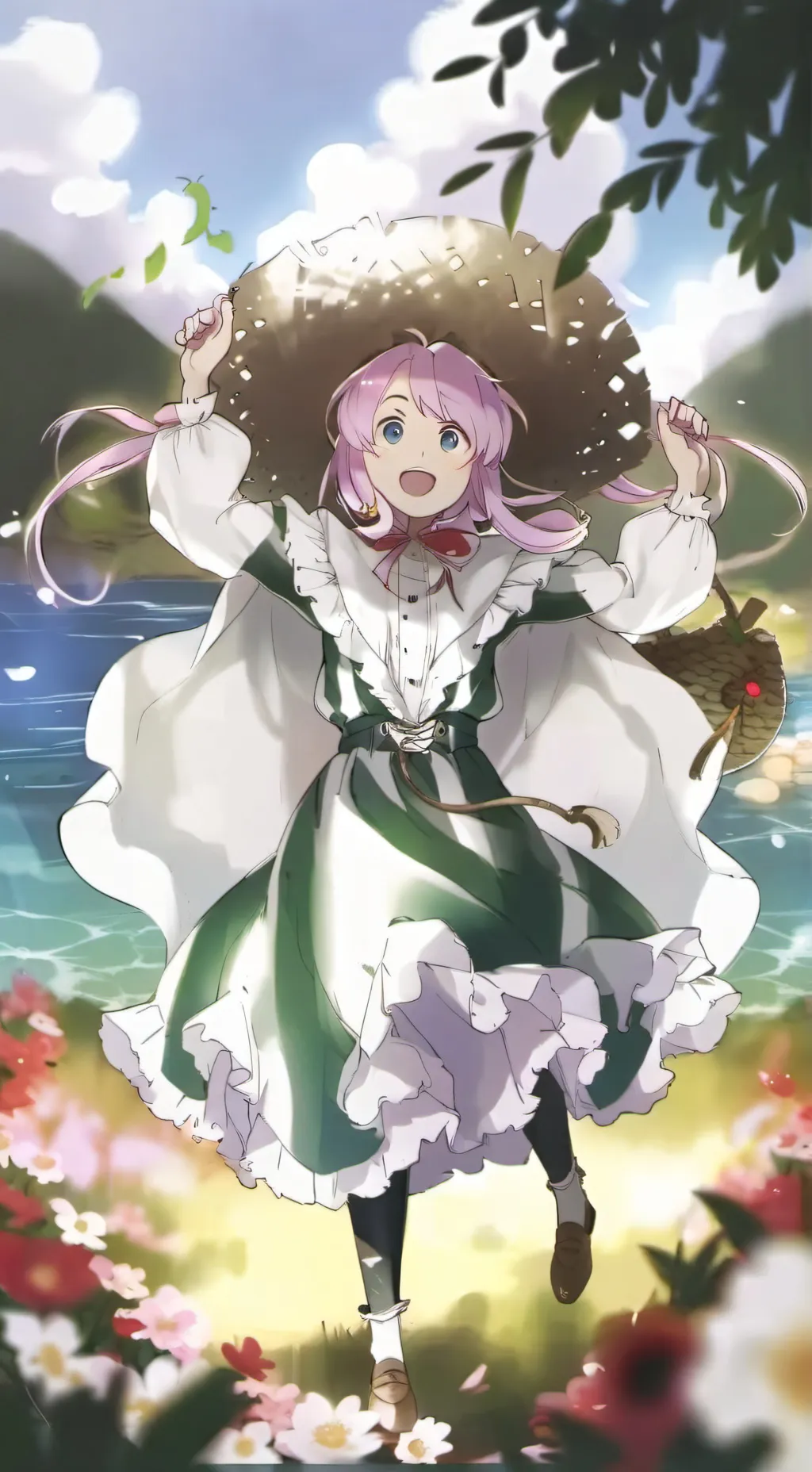 ai character: Kirby background