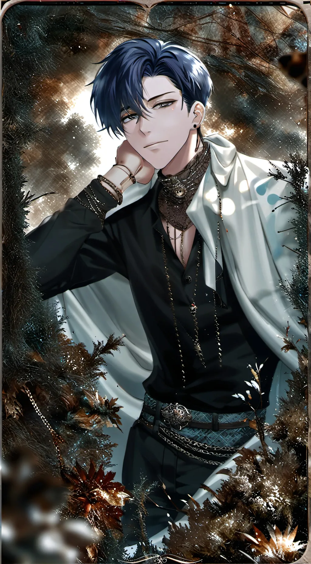 ai character: Leonardo background