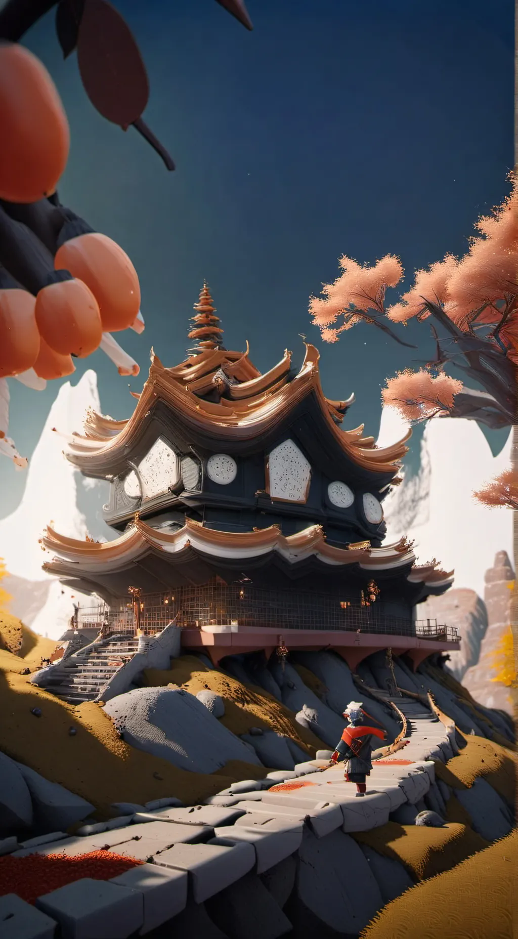 ai character: Doublefedora! >< background