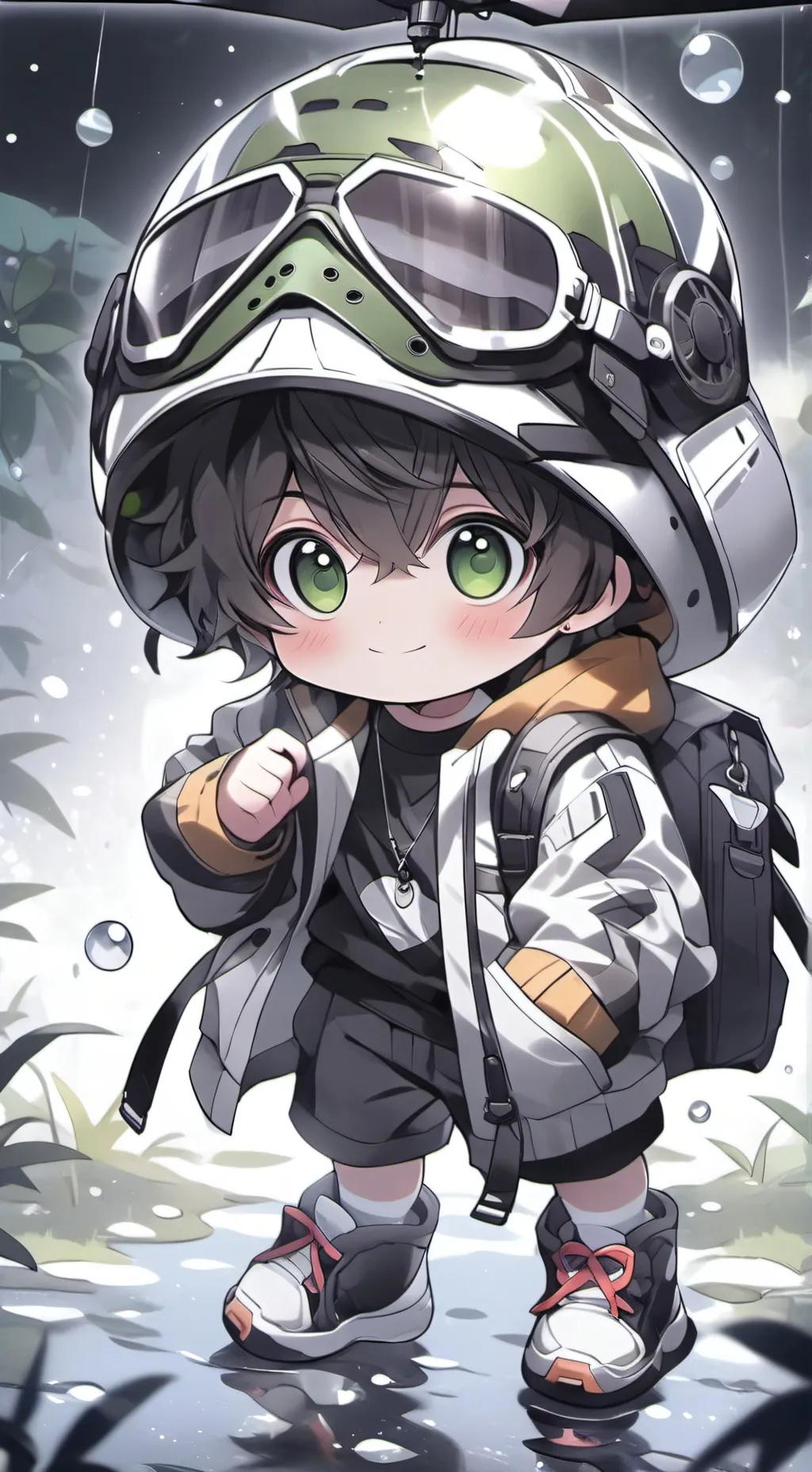 ai character: lost kid background