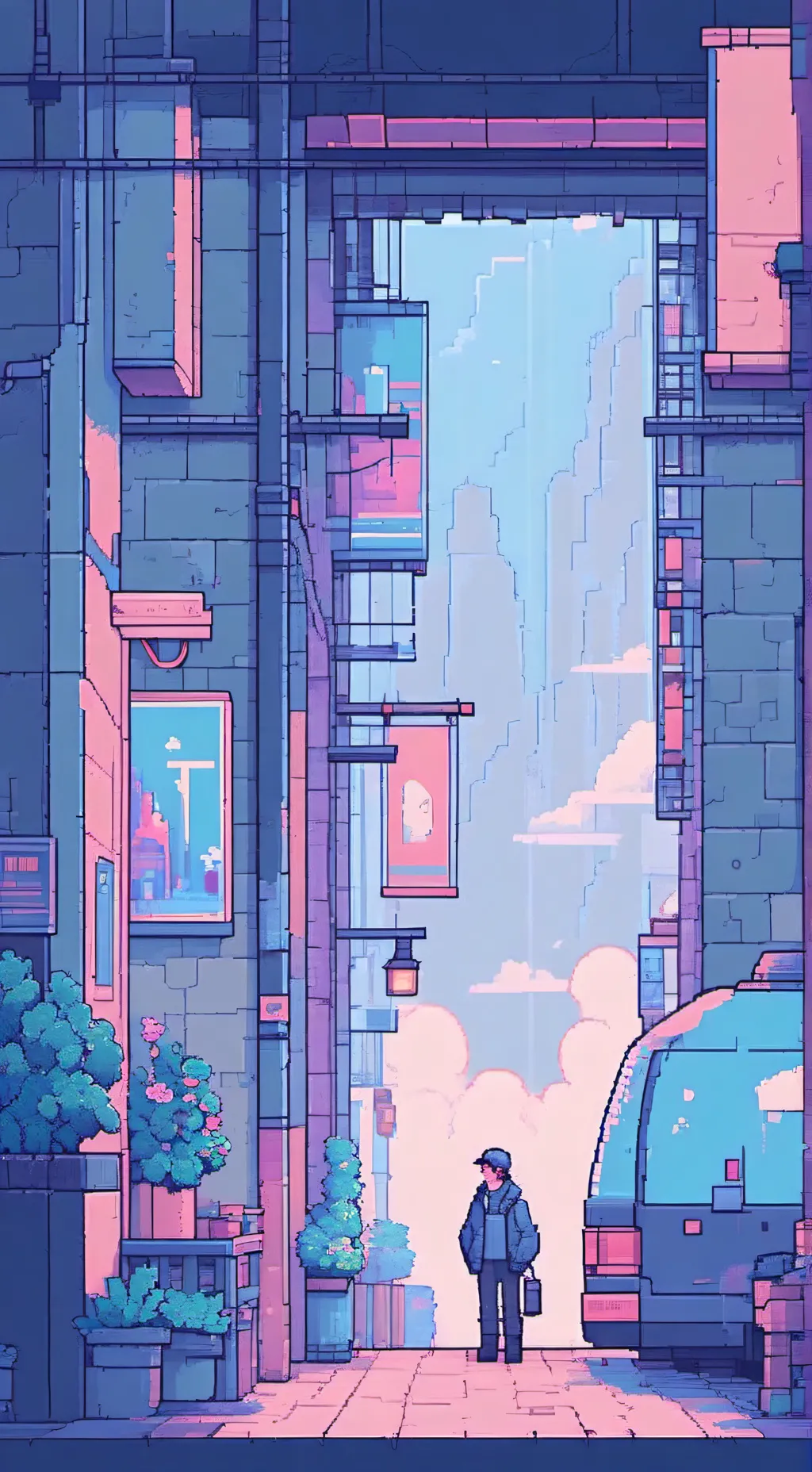 ai character: Sprunki loves you! background