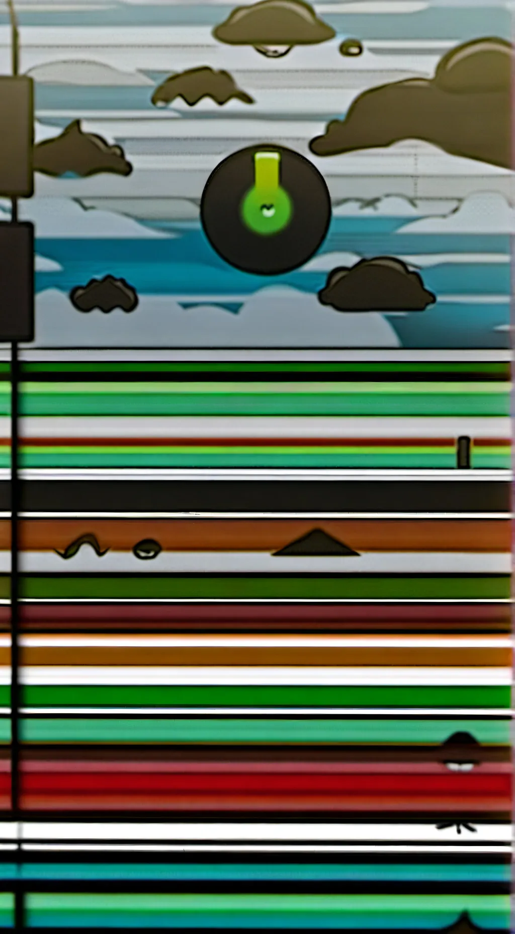 ai character: Sprunki horror background