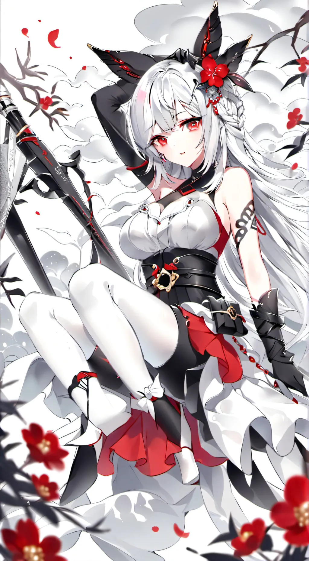 ai character: Mha novel! background