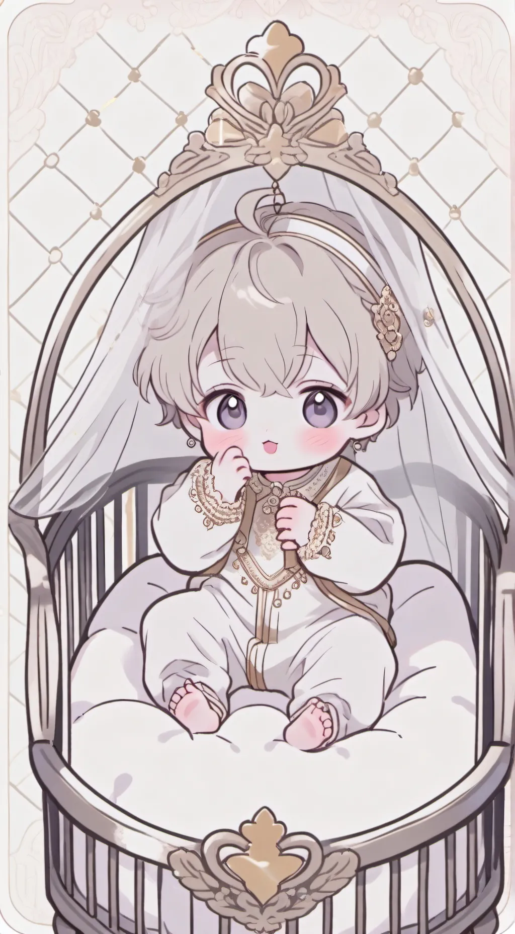 ai character: vip baby  background