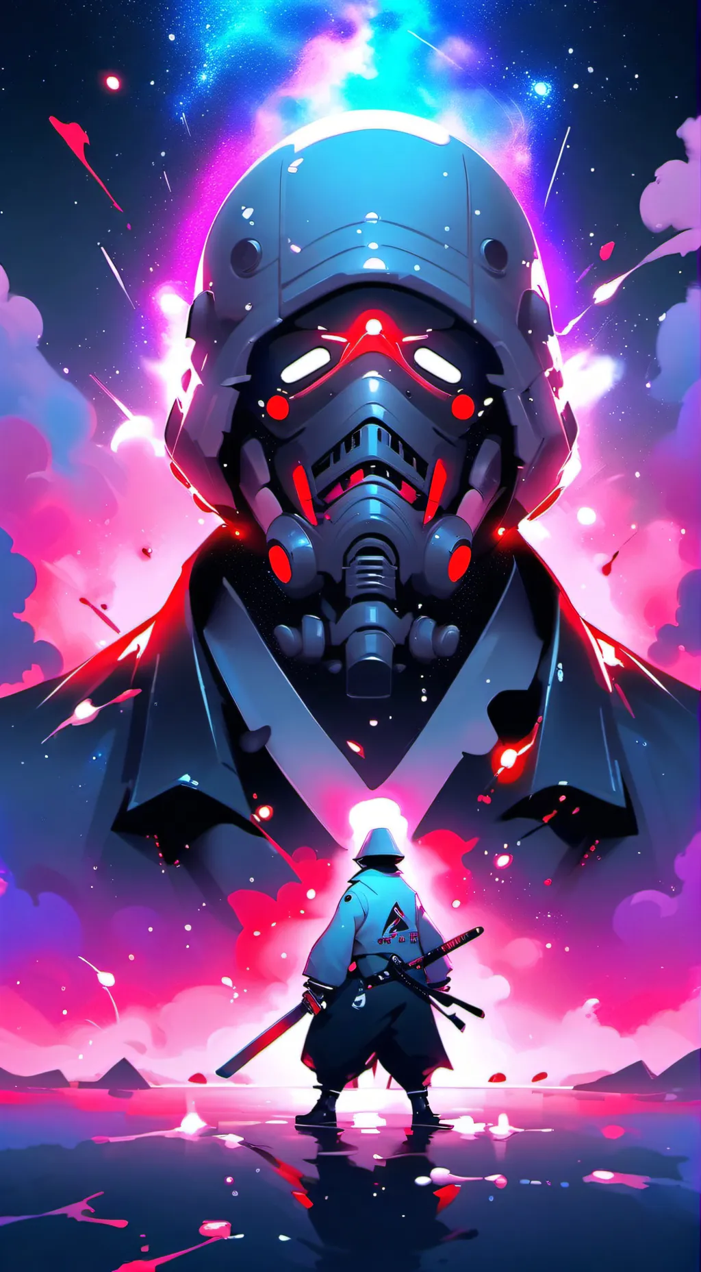 ai character: space war background