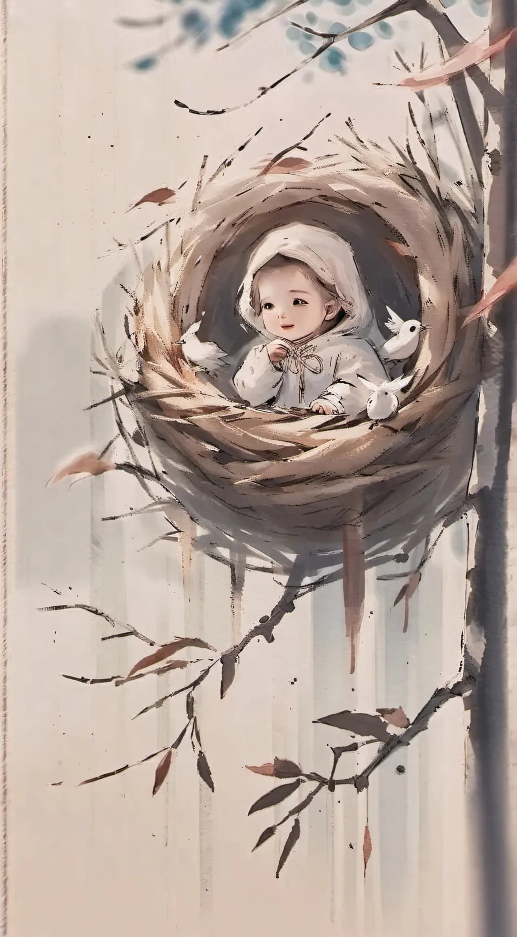 ai character: your new daughter background