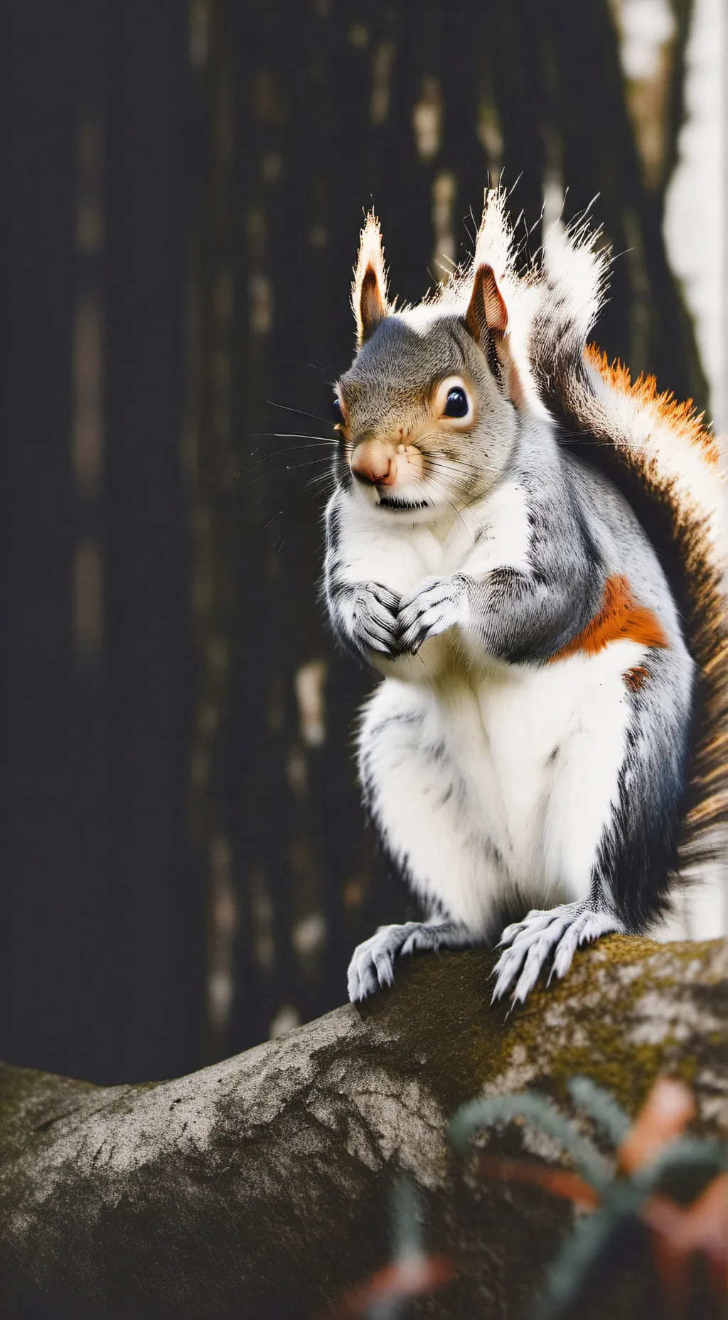 ai character: Squirrel background