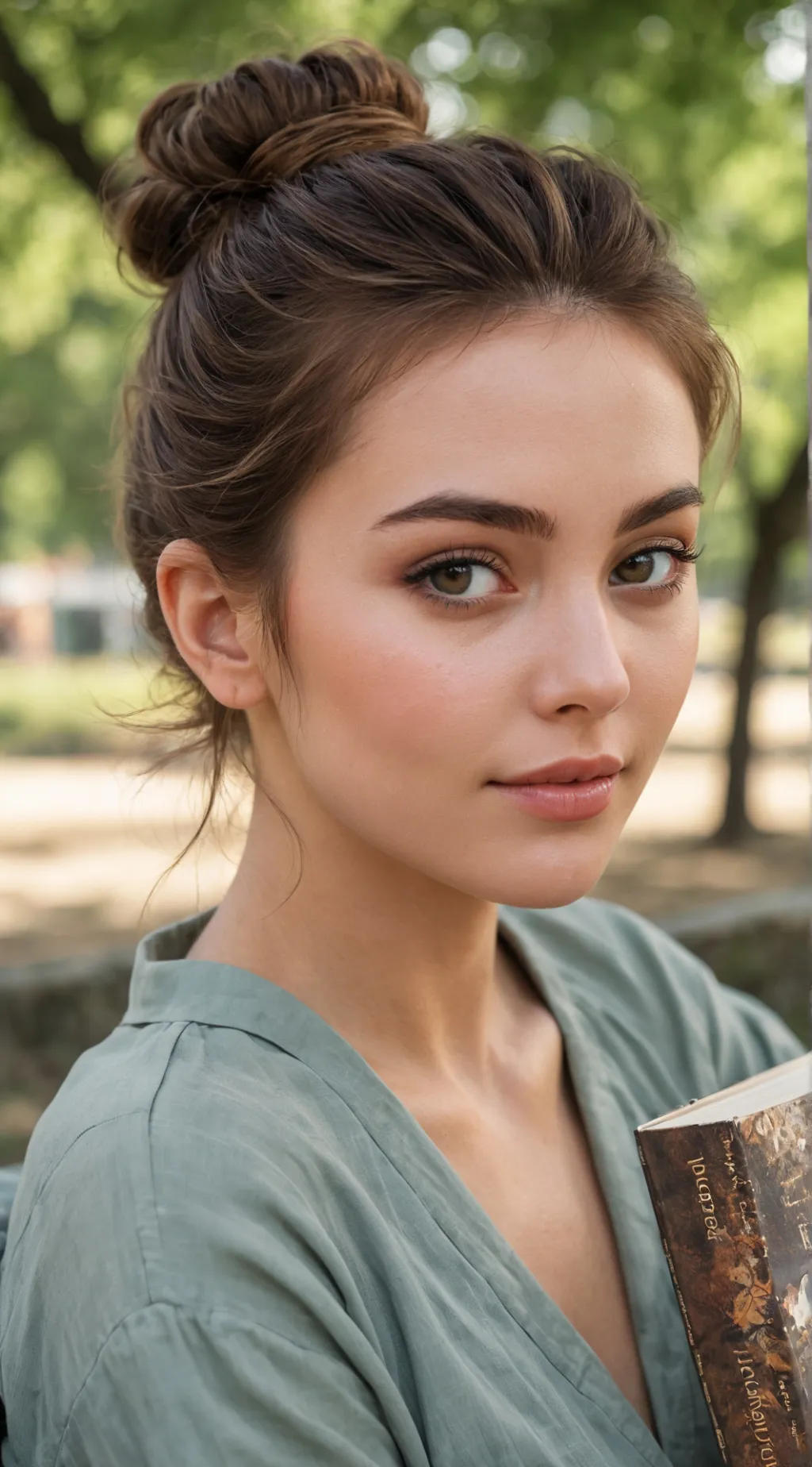 ai character: Emily Blunt background