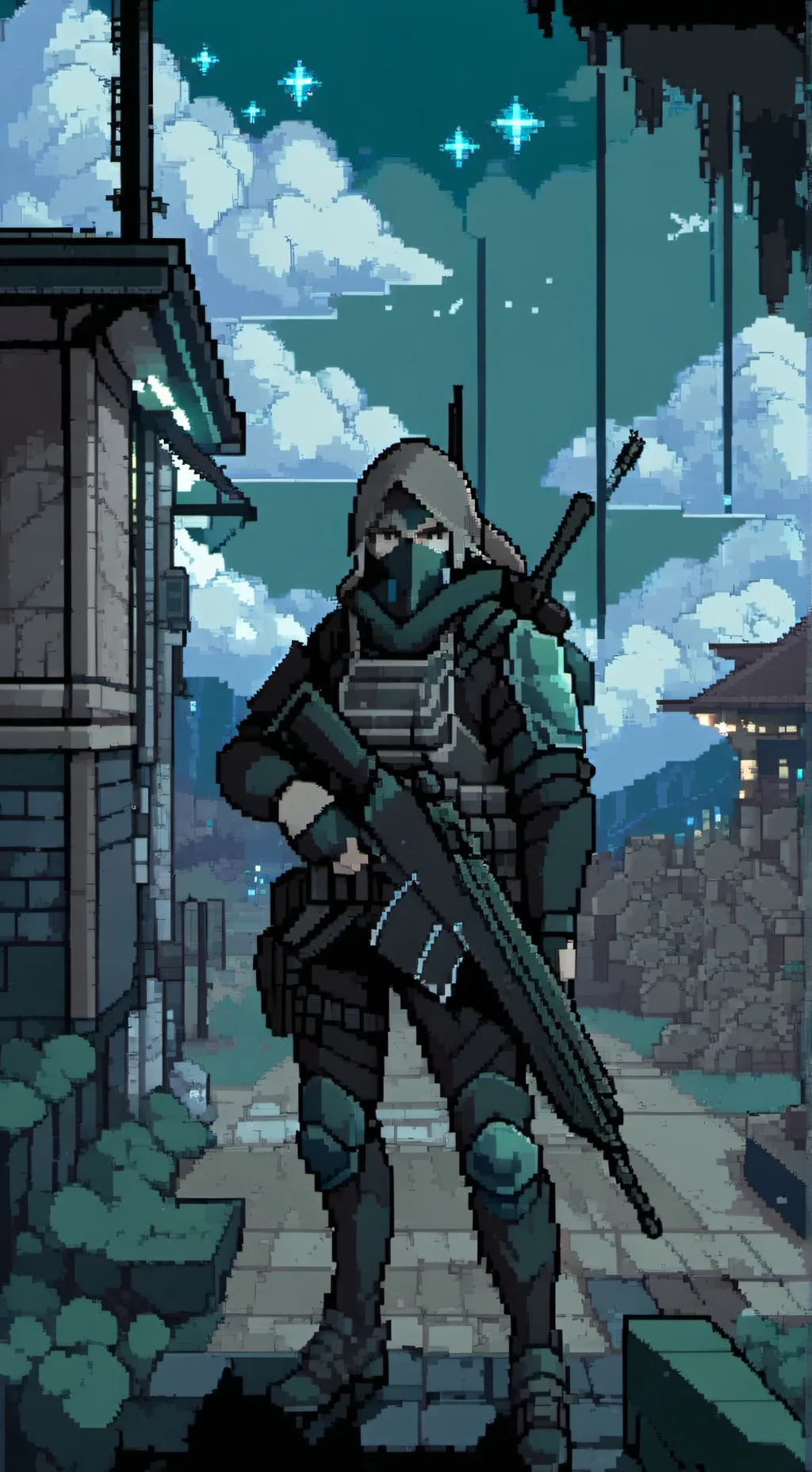 ai character: world War III background