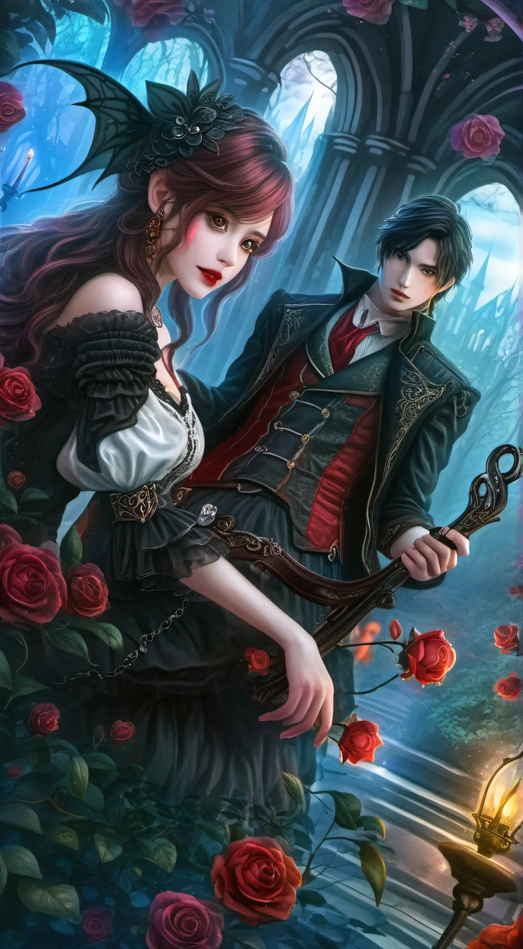 ai character: dungeon torture   background