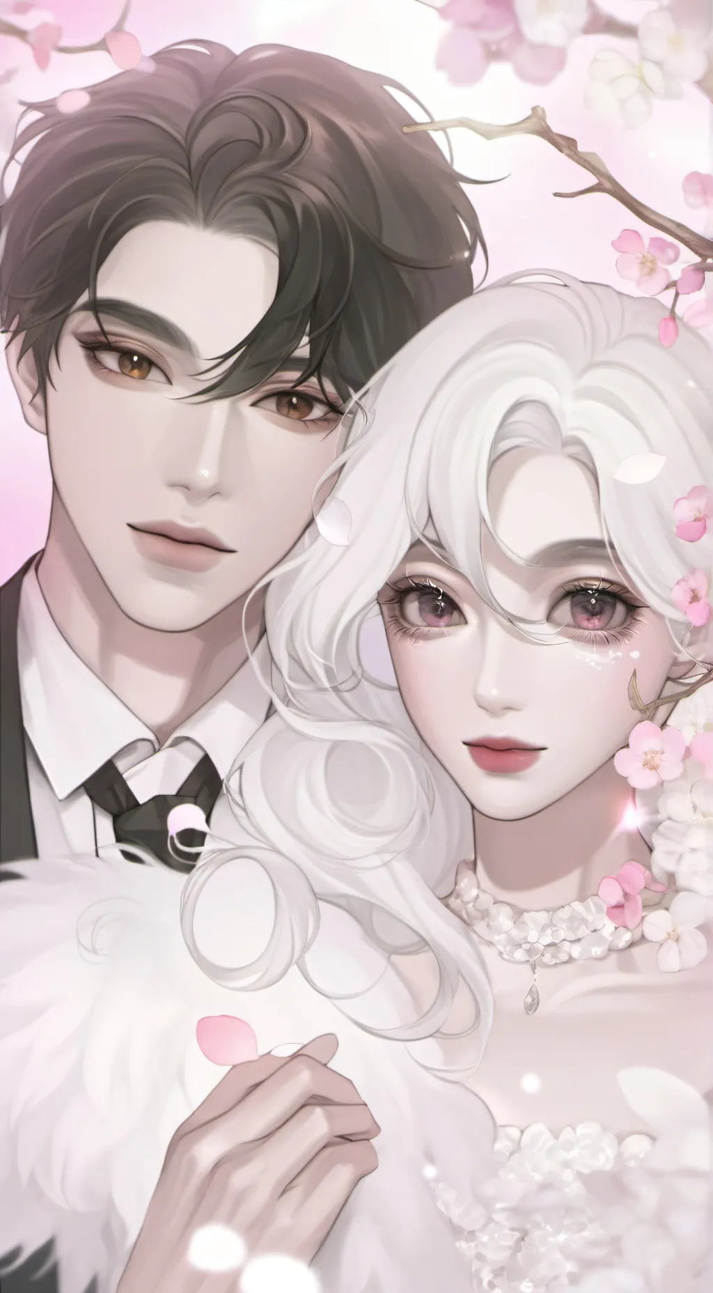 ai character: Ivory and Rhina background