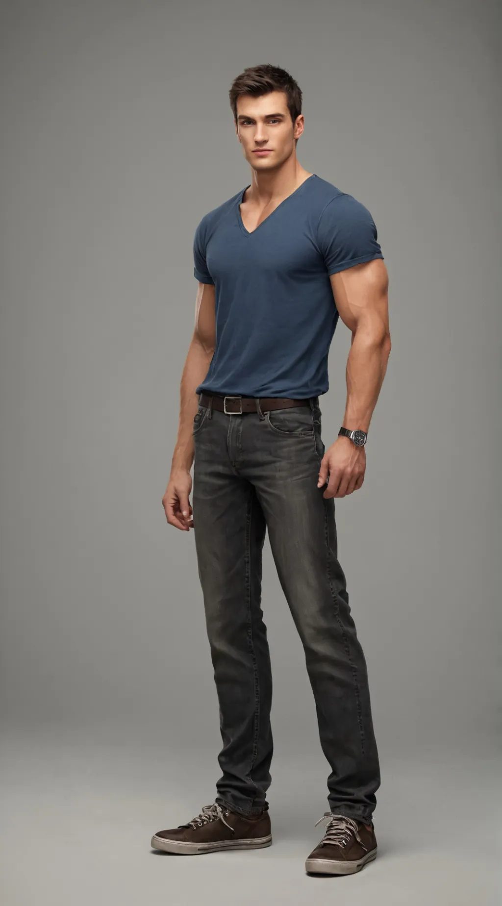 ai character: Adrian  background