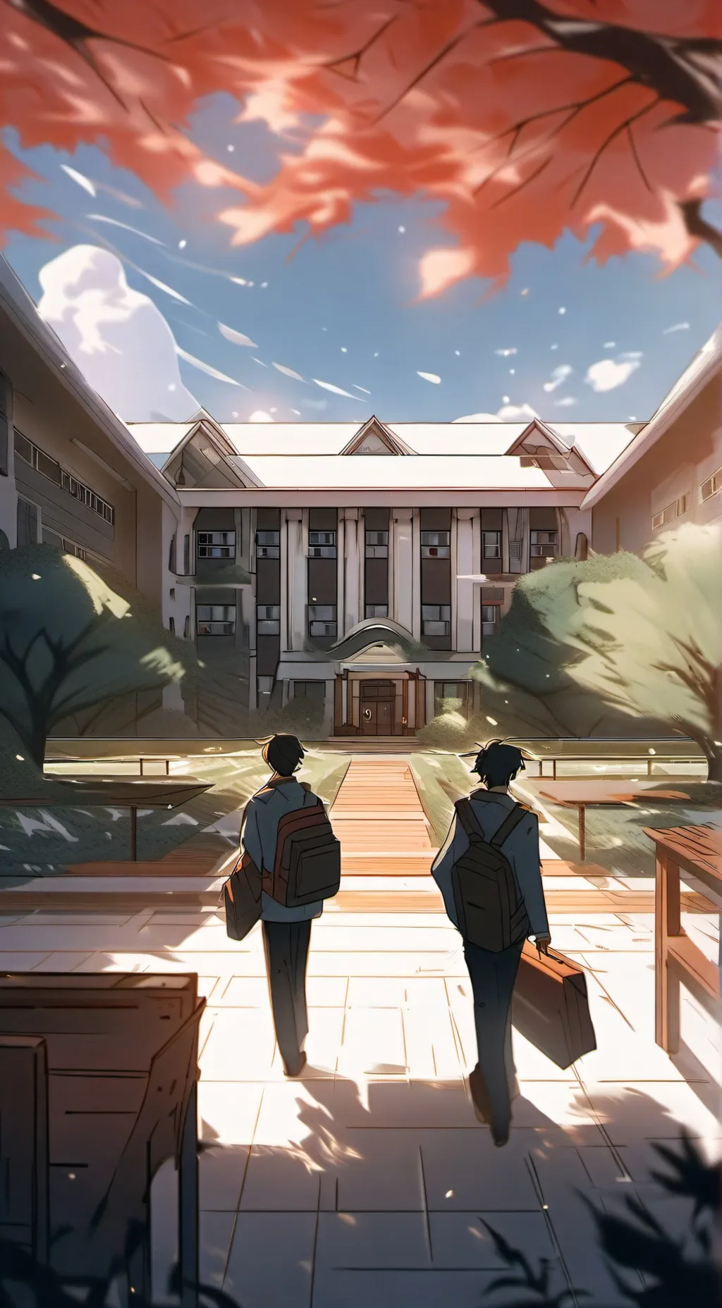 ai character: boarding School background