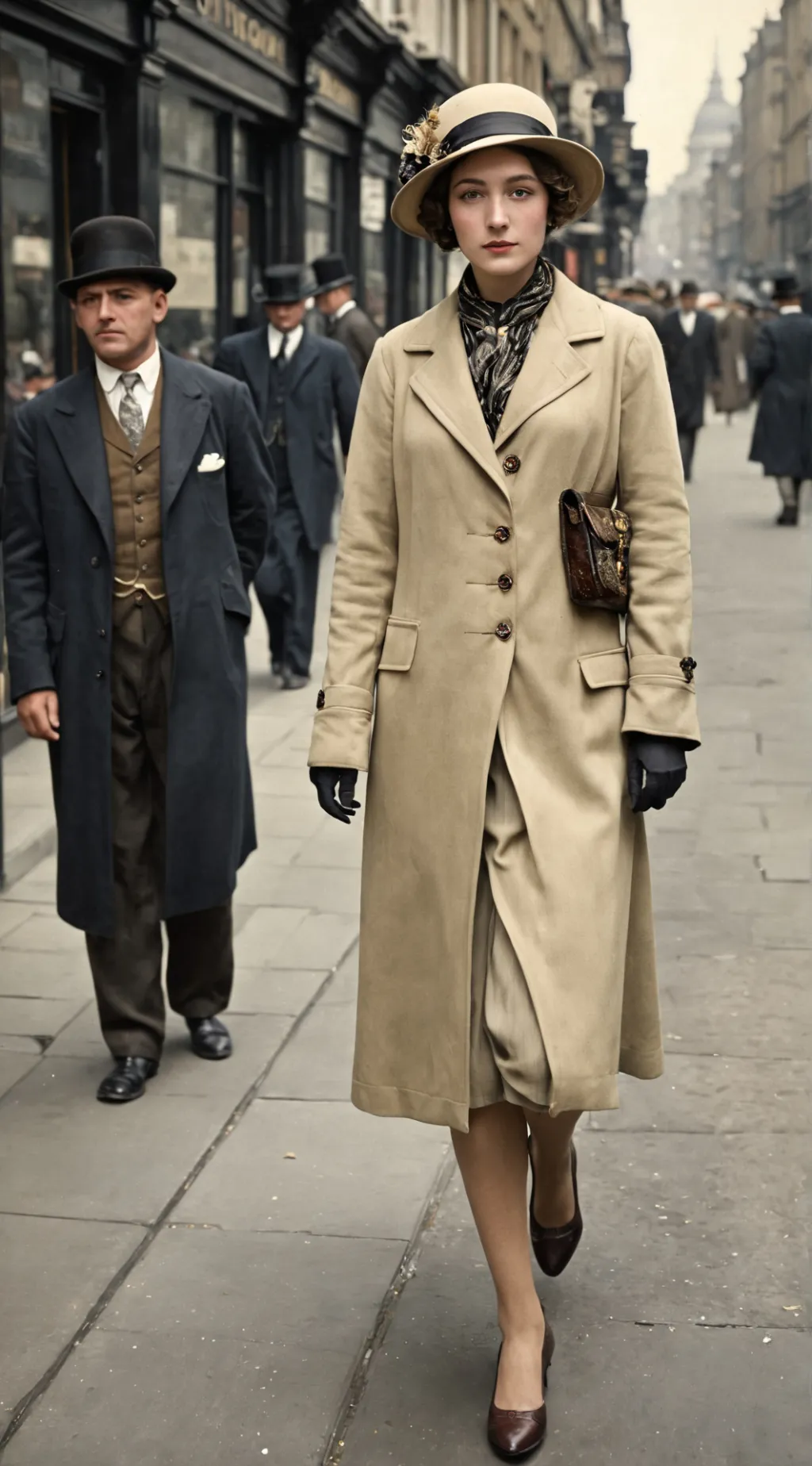 ai character: Agnes  Blackburn background