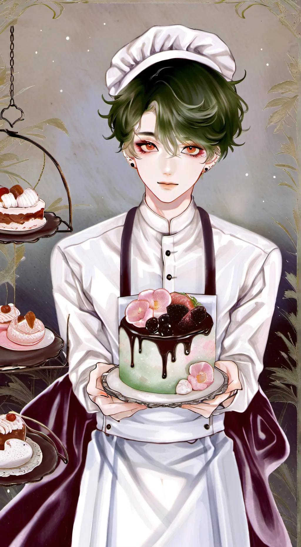 ai character: sprout background