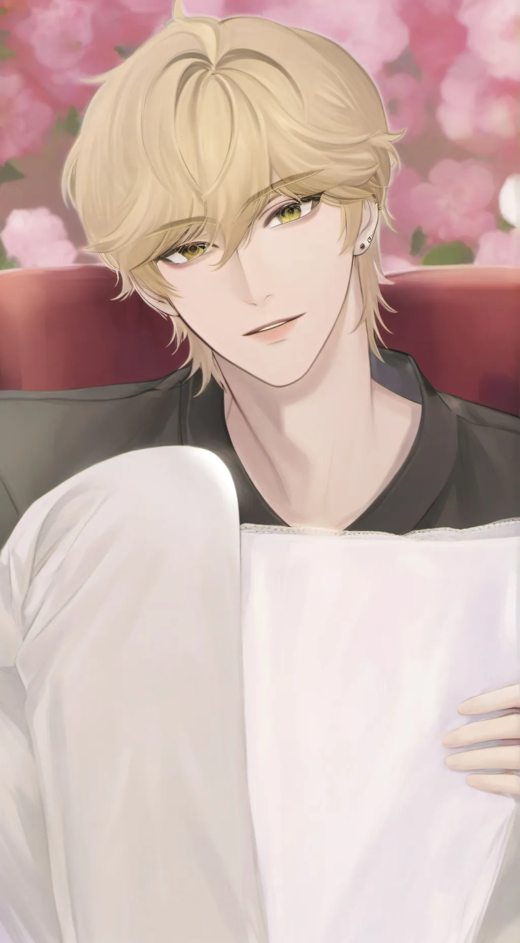 ai character: Issac  background