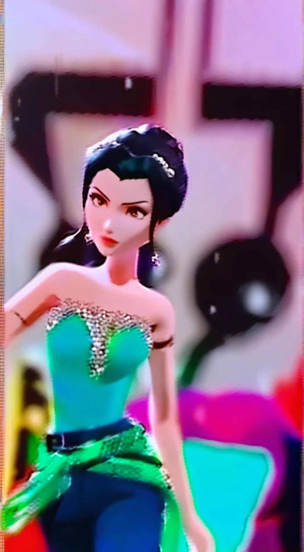 ai character: kpop demon hunters background