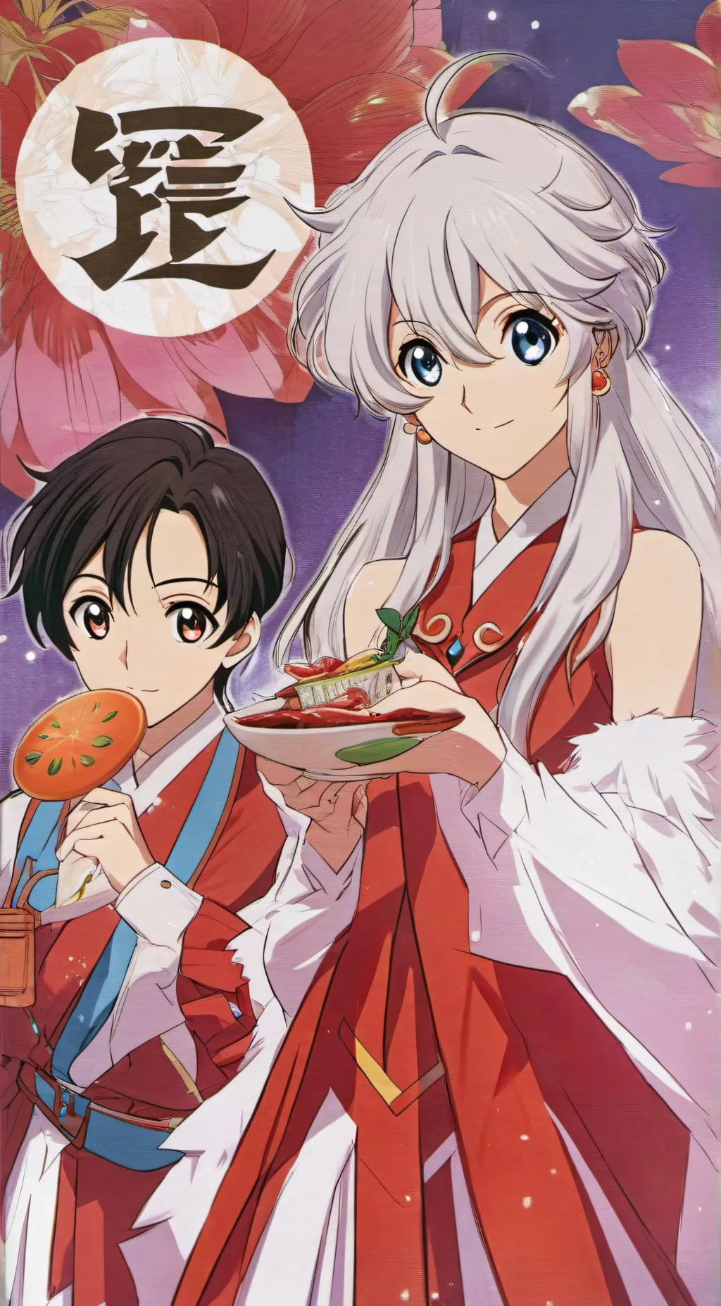 ai character: syn i córka  background