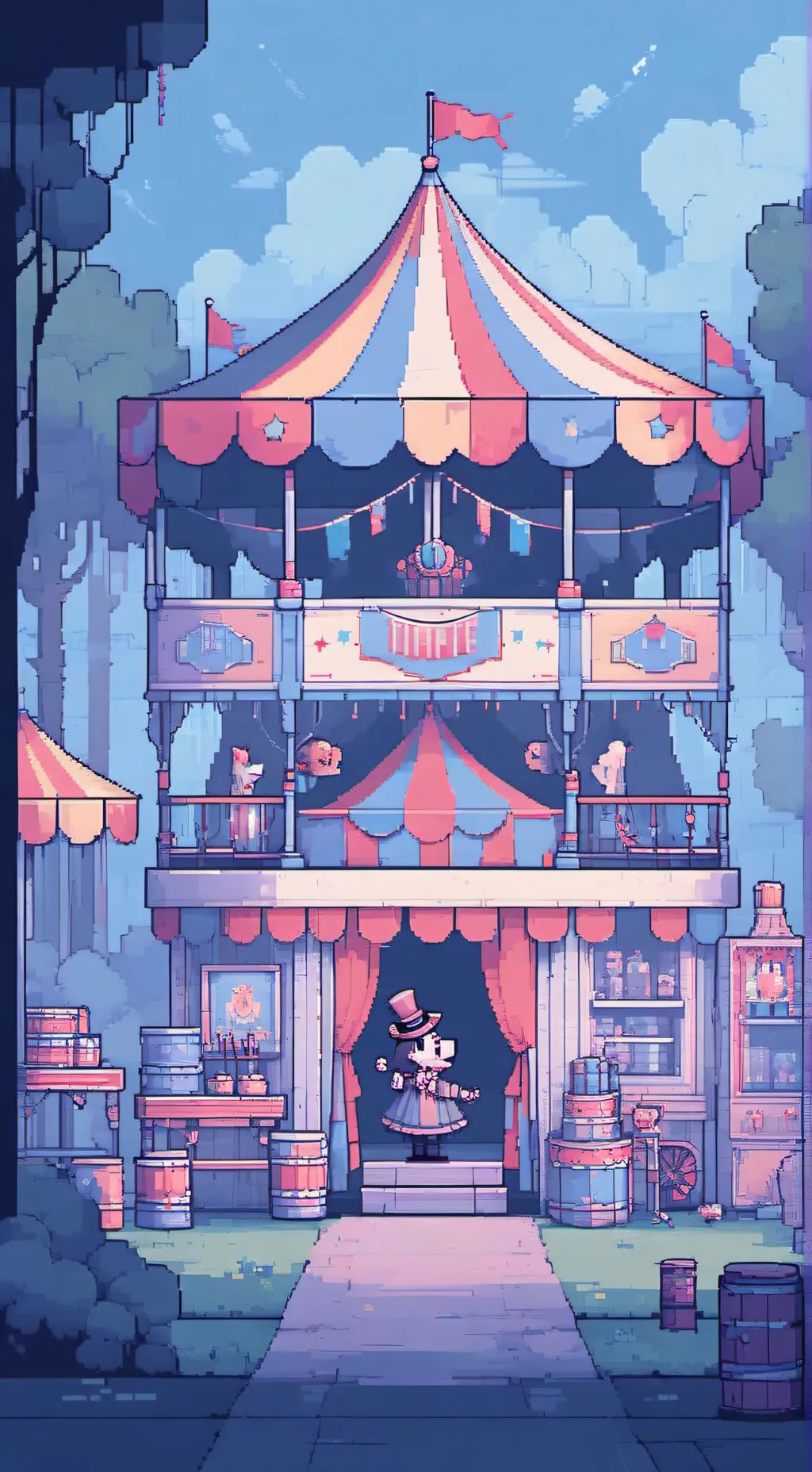 ai character: tadc background