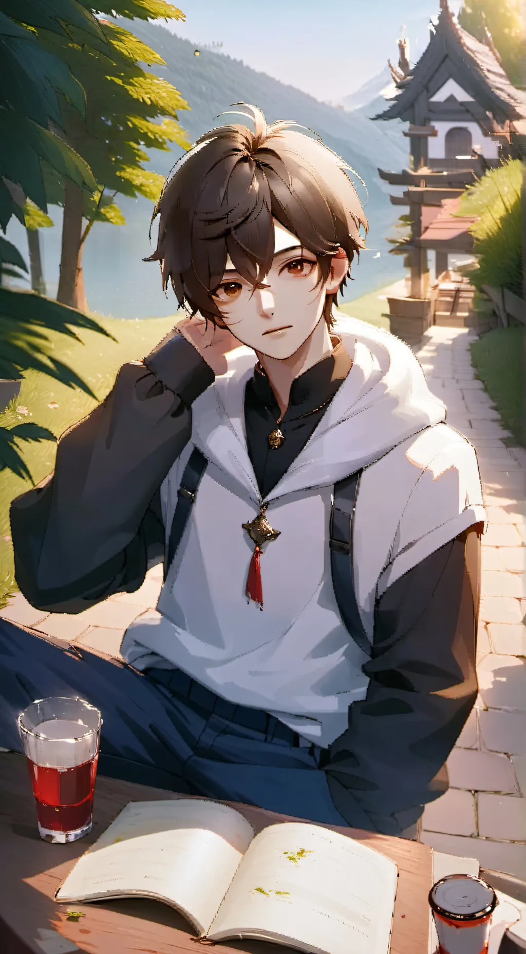 ai character: Landon background