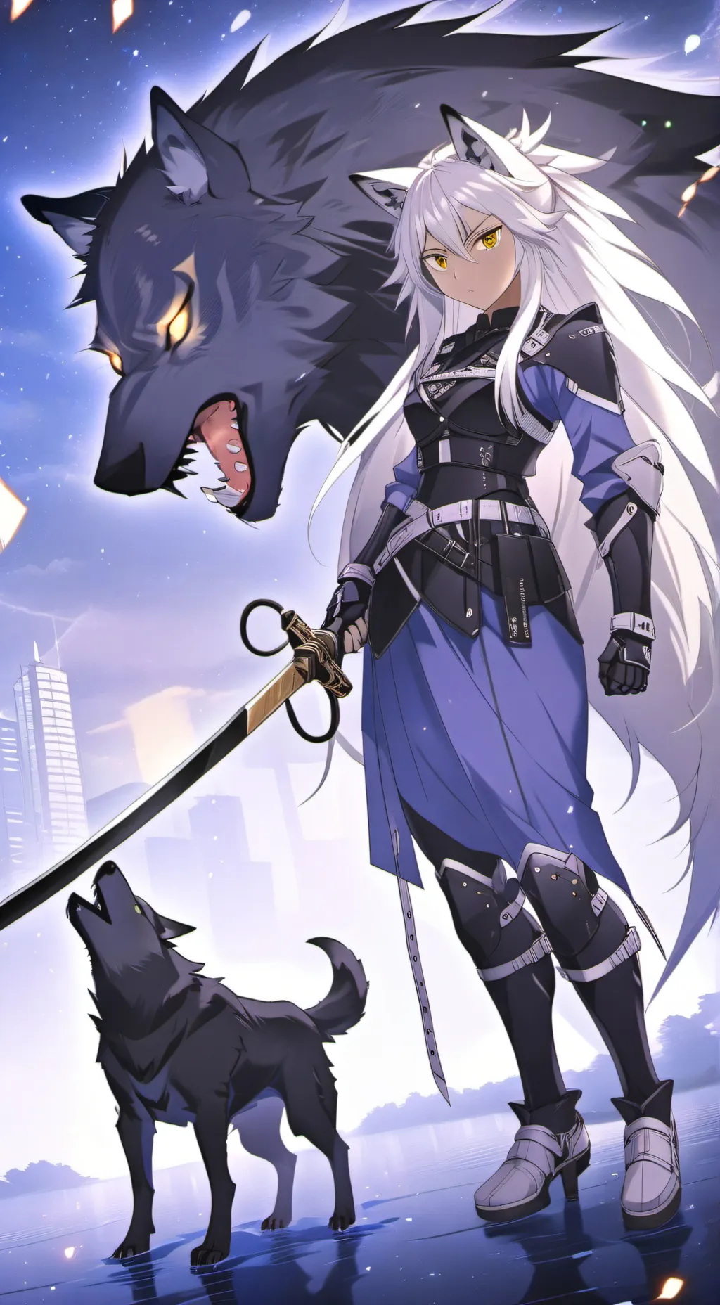 ai character: Setsuame background