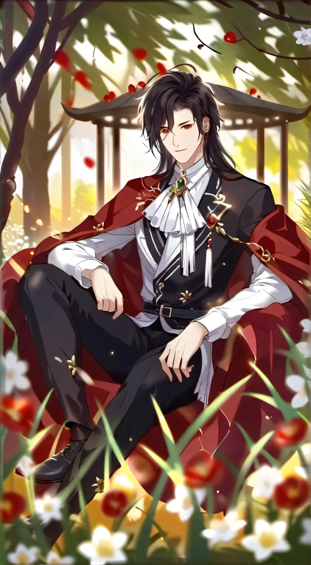 ai character: Théo  background