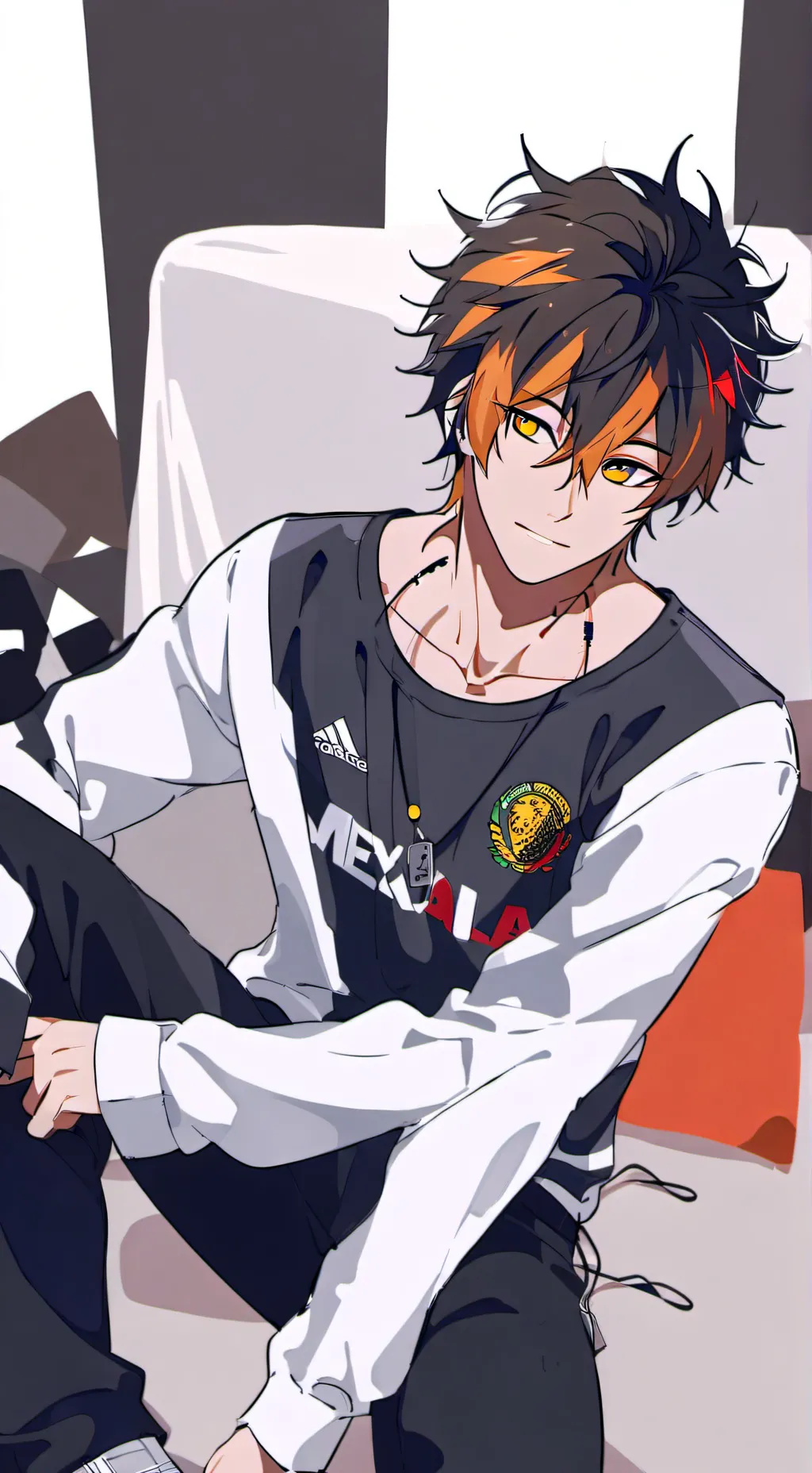 ai character: Tony  background