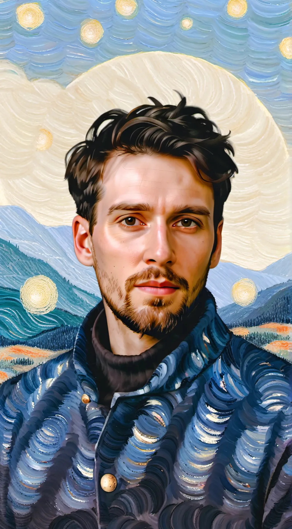 ai character: кай background