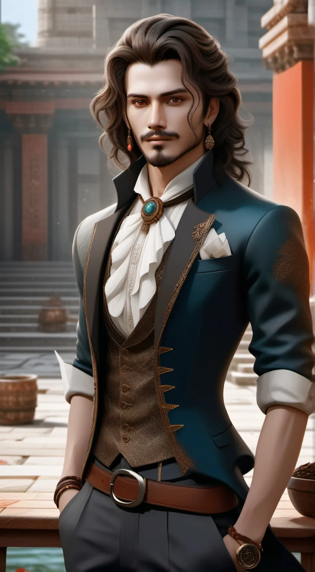 ai character: Rumi/me background