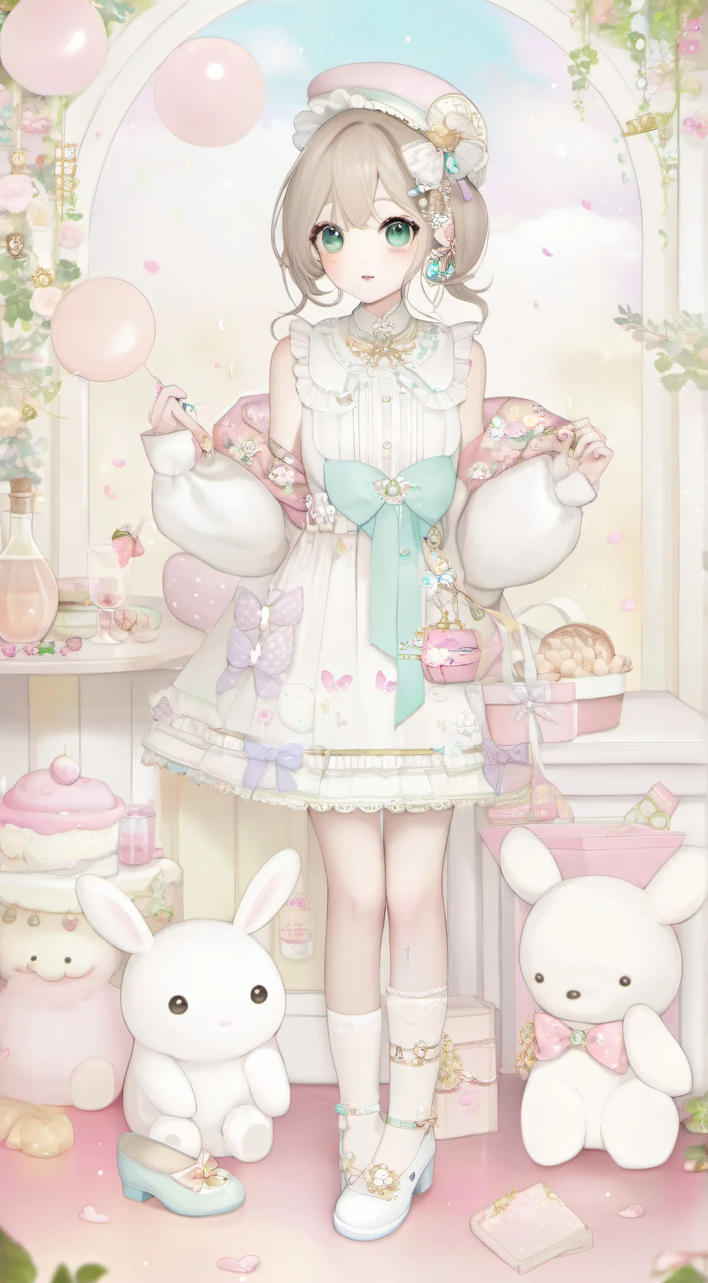 ai character: zoey background