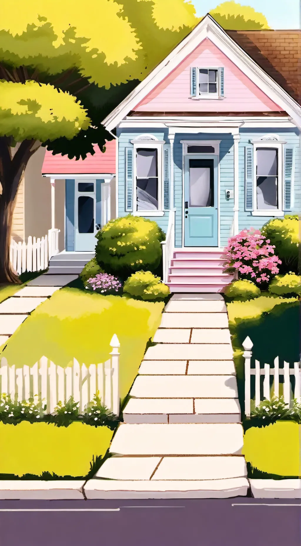 ai character: my oc in your home background