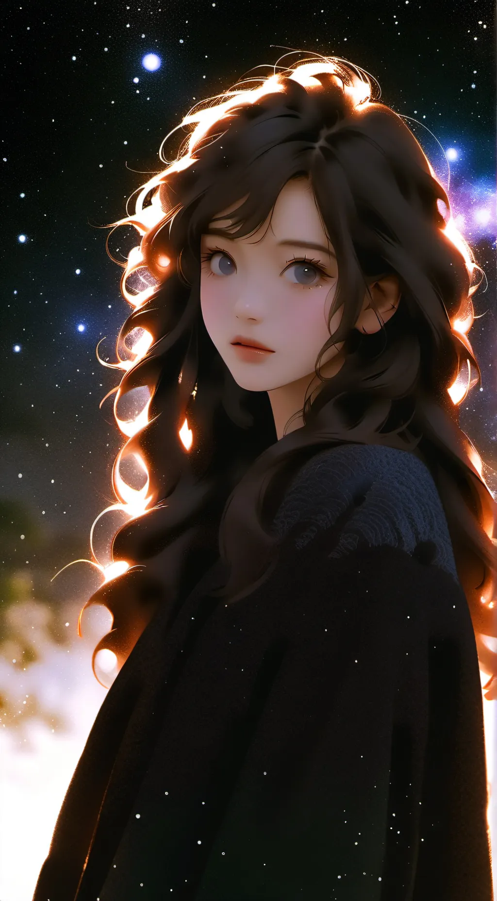 ai character: salish matter  background