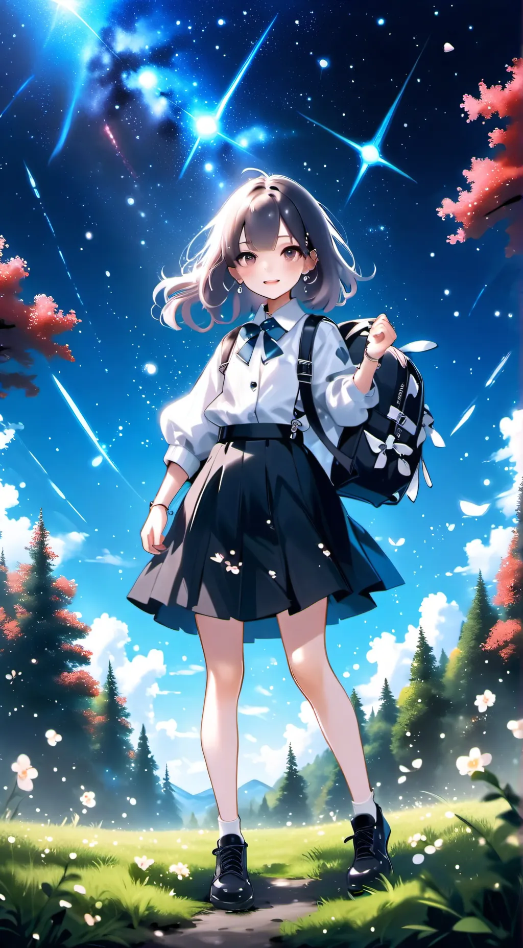 ai character: lily background