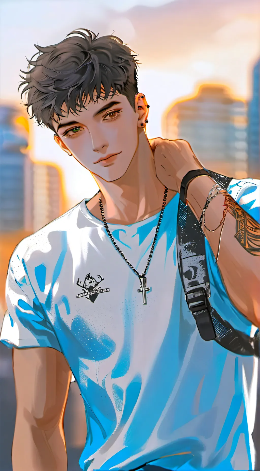 ai character: Jin Chanju background