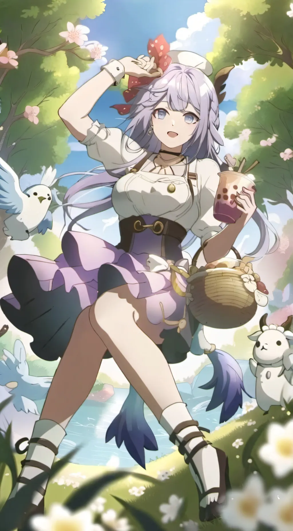 ai character: bella background