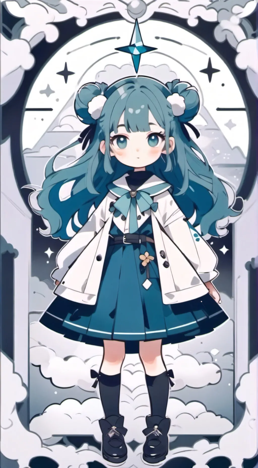 ai character: podcast  background