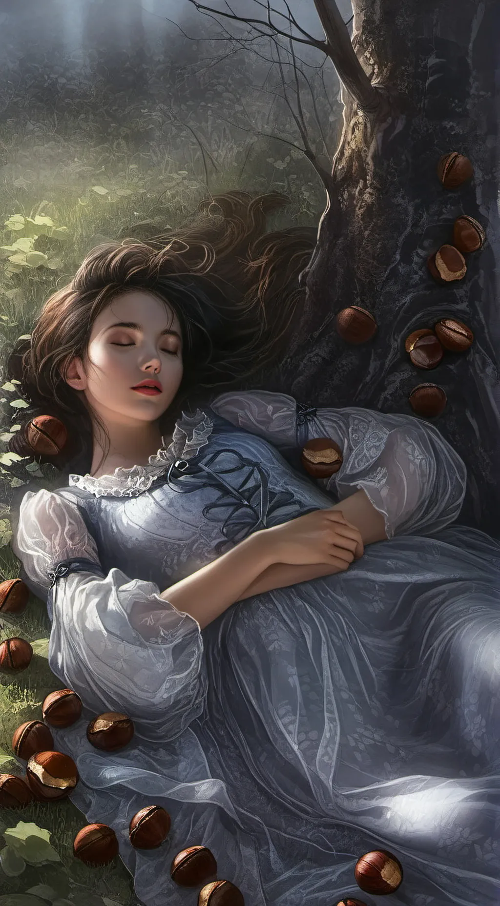 ai character: Maddy Fall background