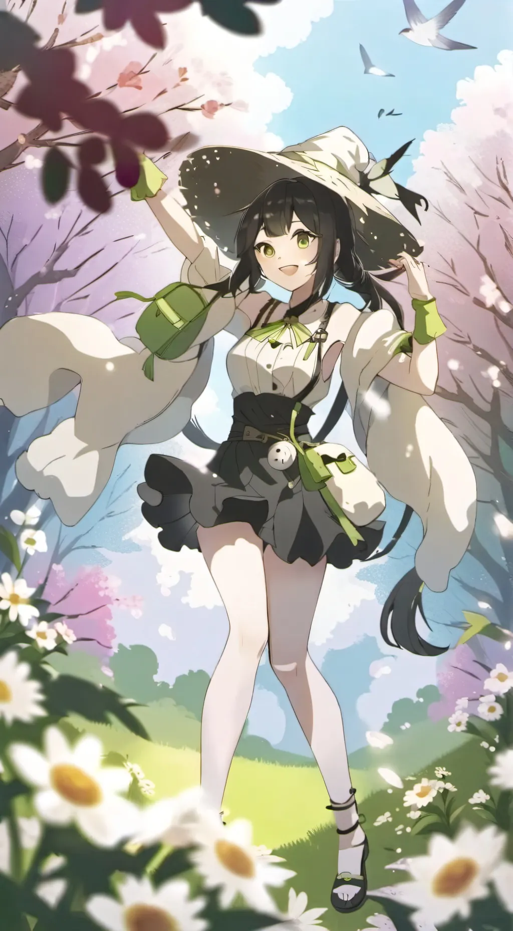 ai character: Ника background